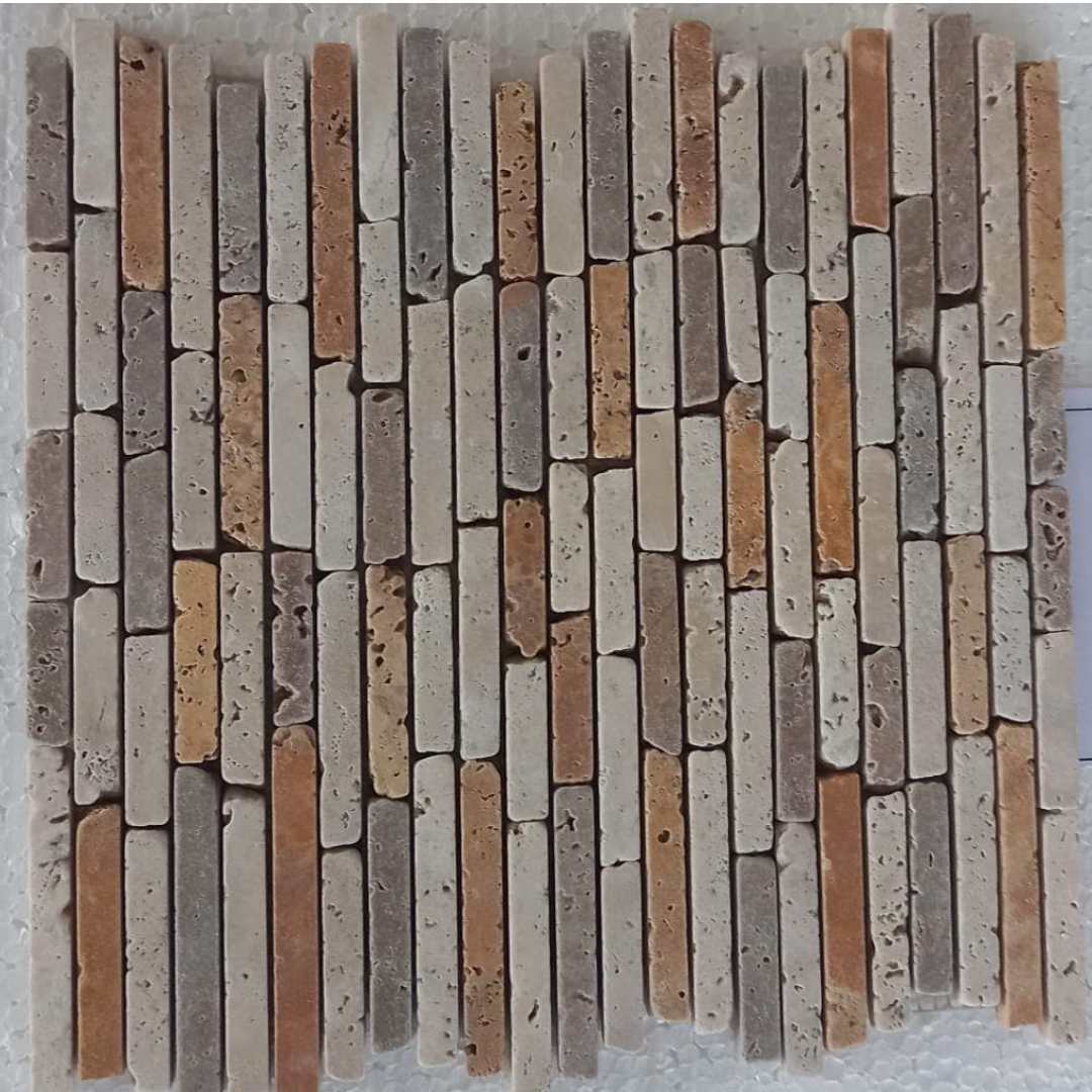 MIX COLOR String Tumbled Mosaic