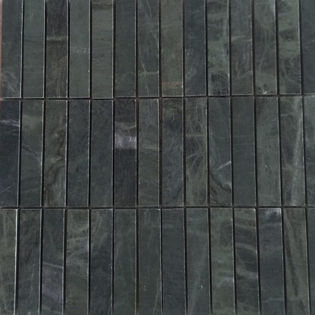 THAOS GREEN Finger 12"x12" Polished Mosaic