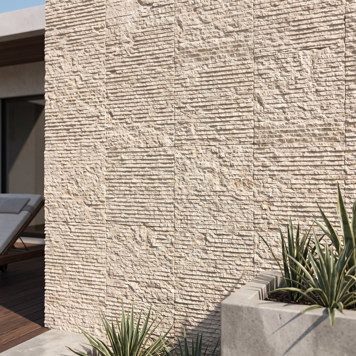 CORAL GEM Rustic Stripe Wall Veneer