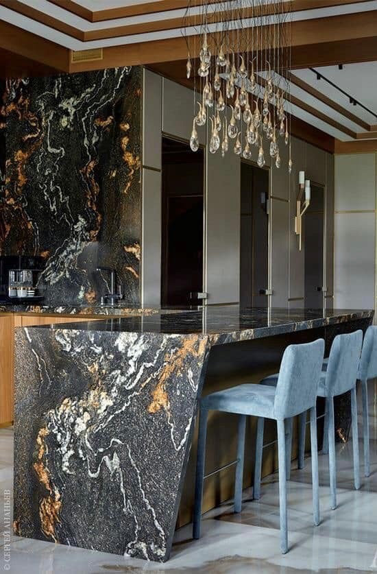BLACK FUSION Granite Polished Slab