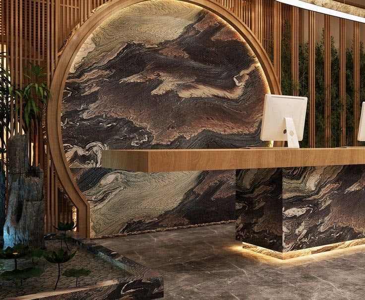 CIPOLLINO VERDE Marble Polished Slab