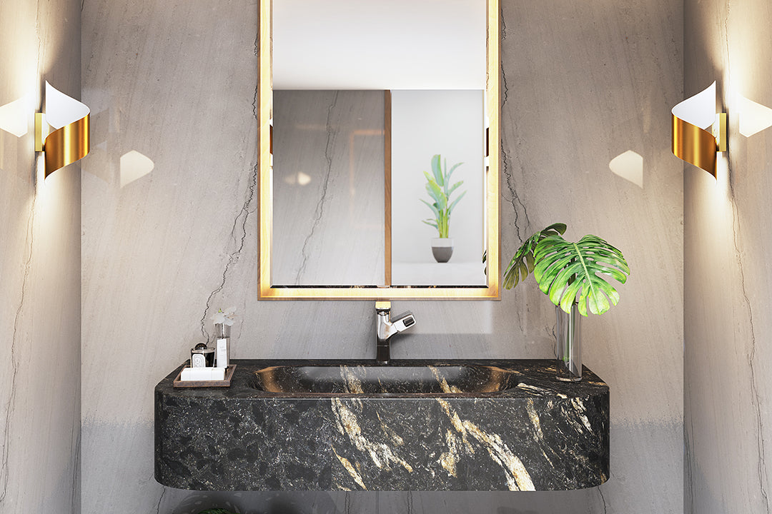 Spring Slab Bathroom Spring Falls Quartzite Slabs