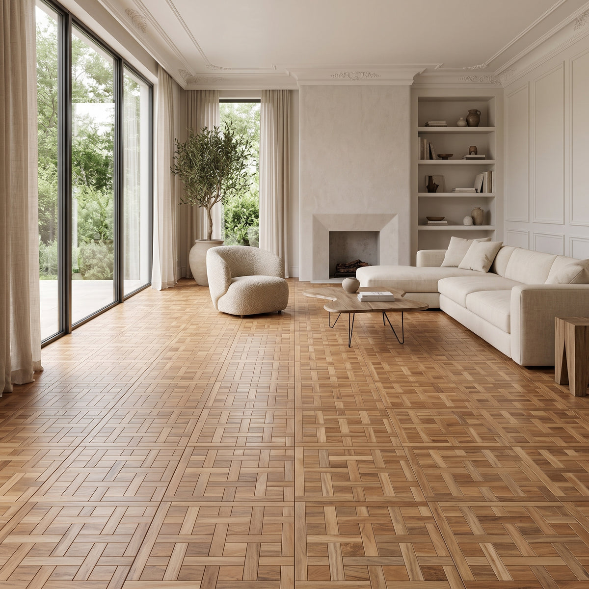 CHECKER TEAK, FLAT - Havai'iano