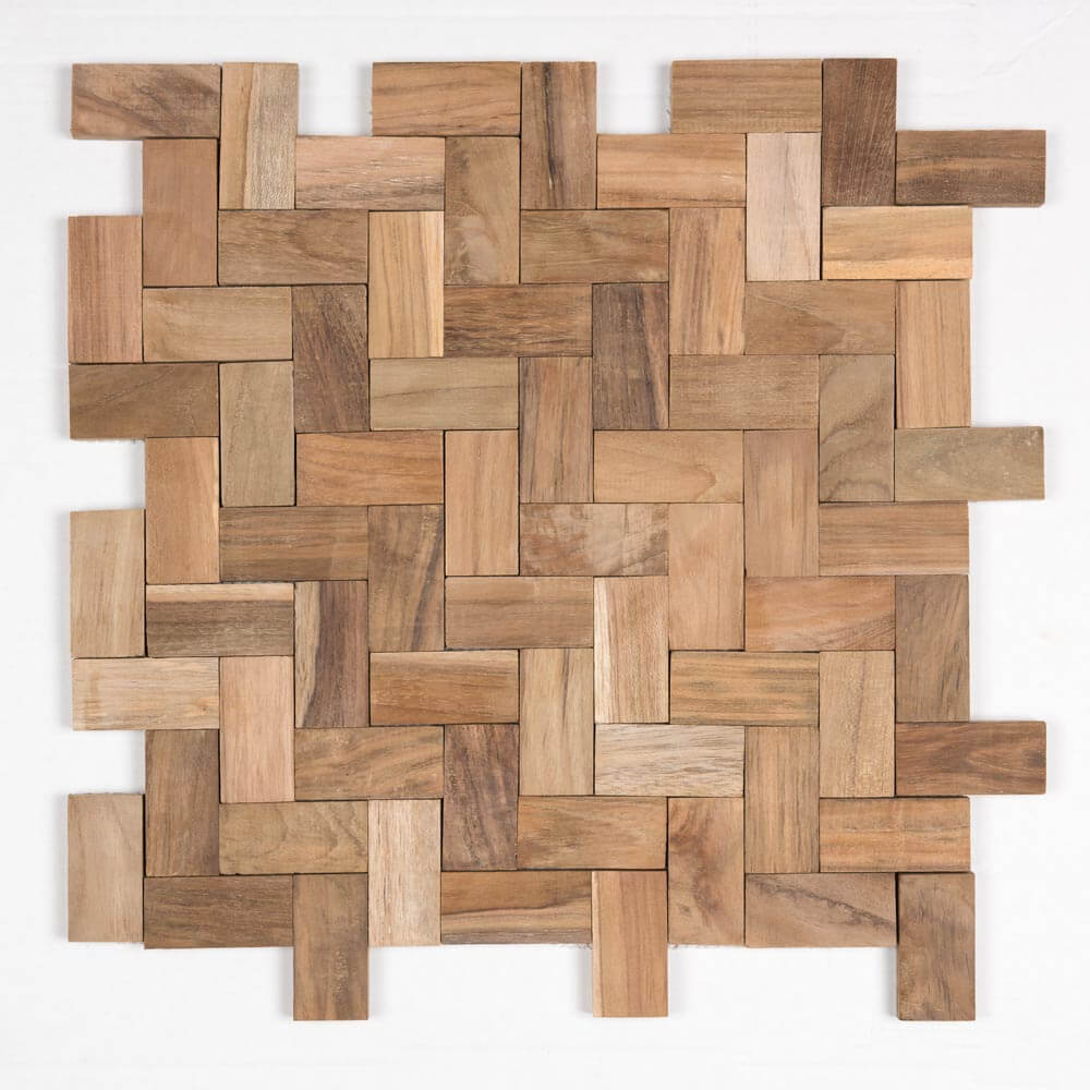 HERRINGBONE TEAK, FLAT - Havai'iano