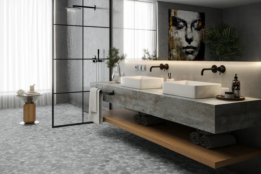 ISLAND MIST, SPINDRIFT MARBLE