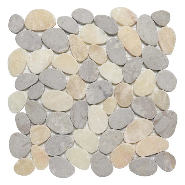 STERLING GREY & QUARTZ JG, COBBLES