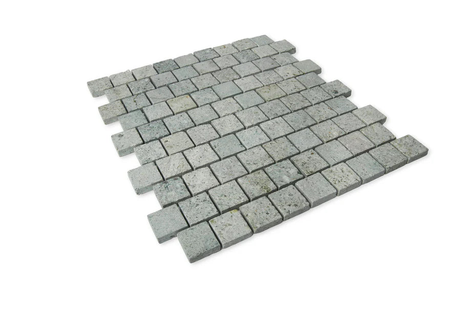 SUKABUMI SELECT 1.25x1.25 Honed Offset Mosaic