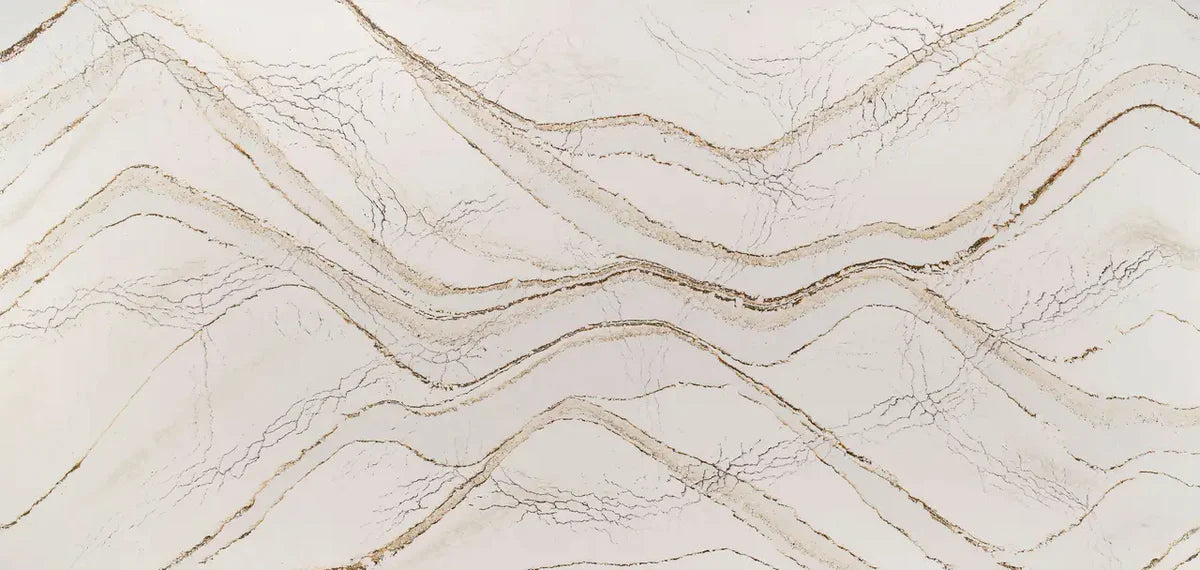 Clovelly Cambria Quartz Slab Hawaii Stone Imports