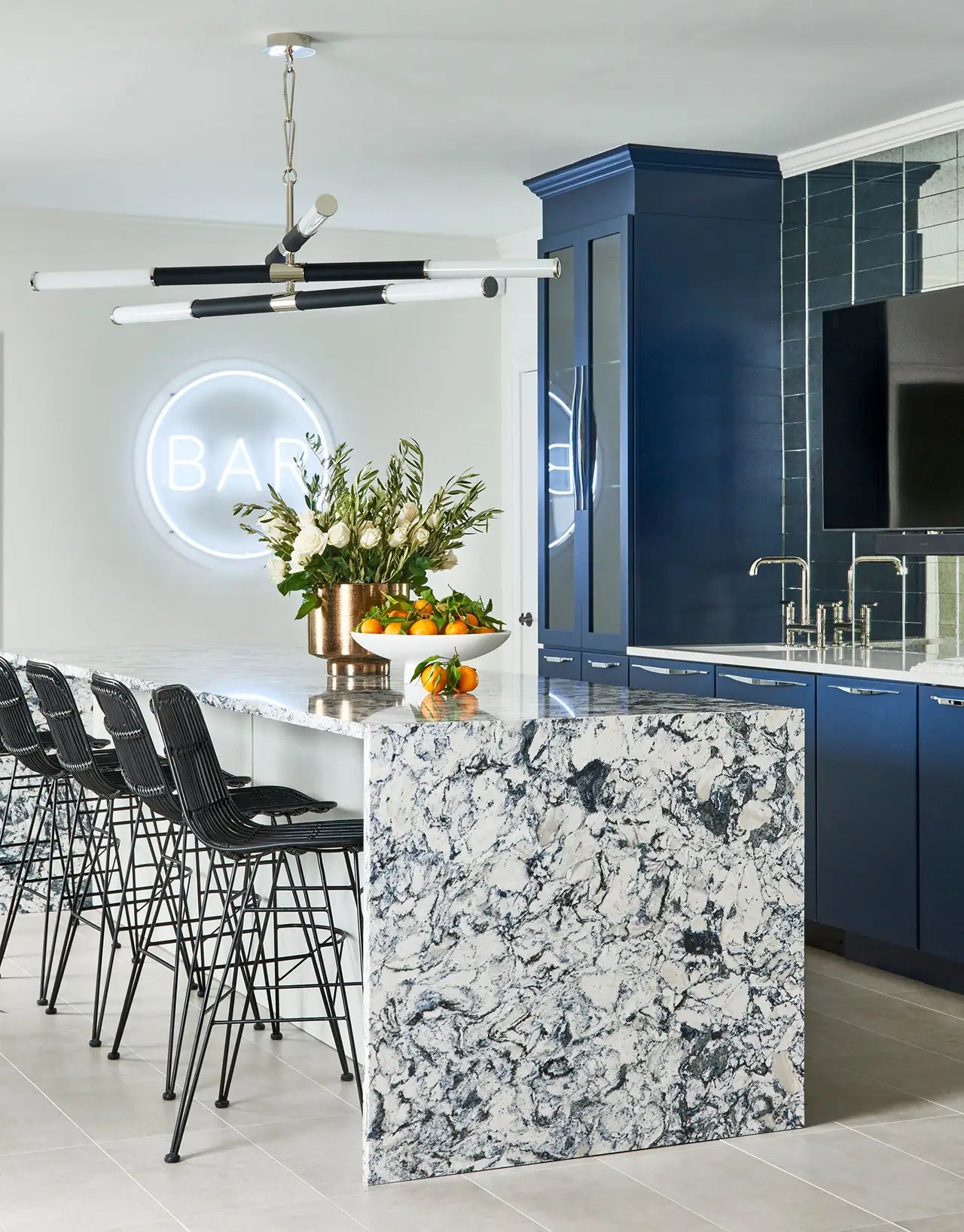 Mayfair Cambria Quartz Slab Hawaii Stone Imports