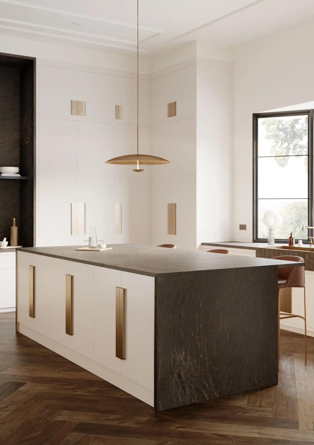 REMINGTON BRASS Cambria Quartz Slab