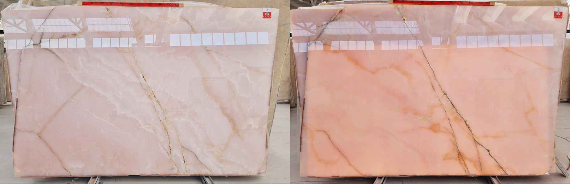 PINK Onyx Polished Slab