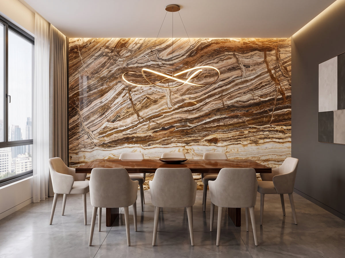 TRAVERONYX Onyx Polished Slab