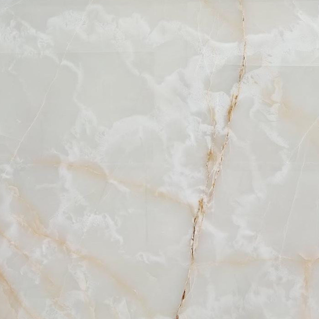 WHITE Onyx Polished Slab