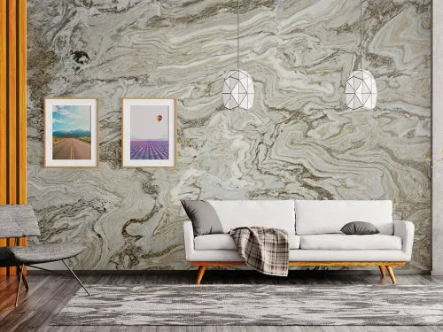 MANDALA Marble Polished Slab