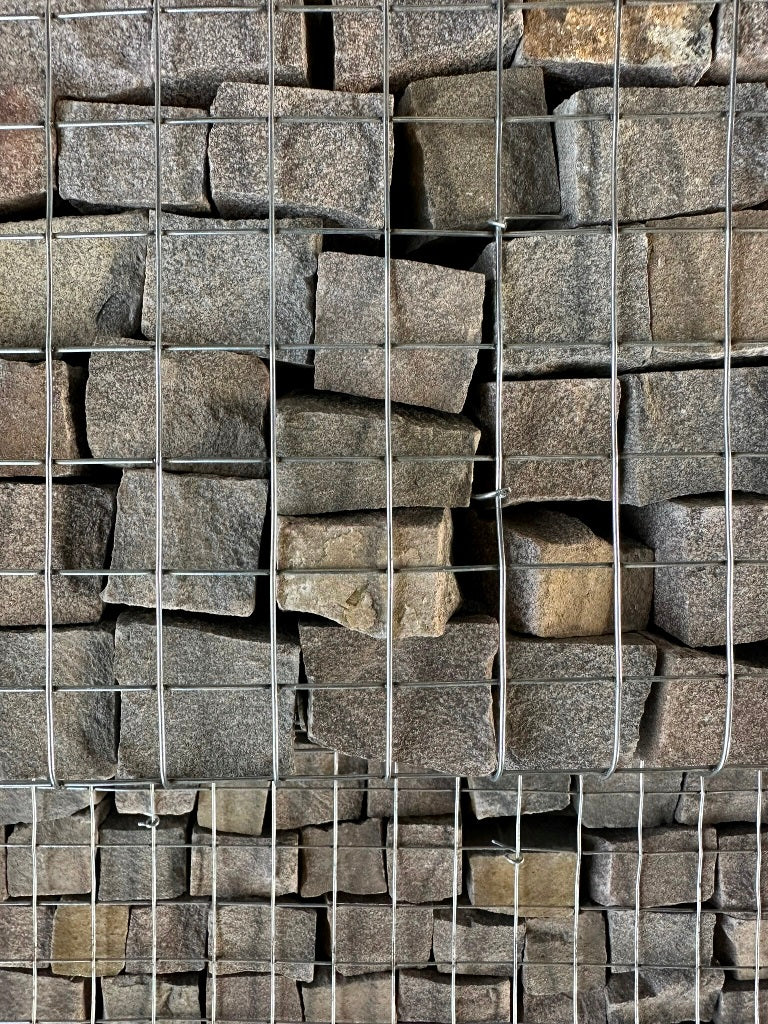 GABIAO VULCANO Basalt Split-face irregular squares Wall Veneer