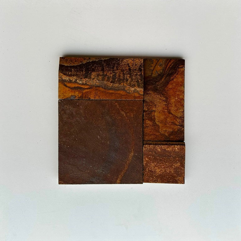 NAVARO MULTICOLOR Basalt Split-face rectangles & squares, stacked glued Wall Veneer