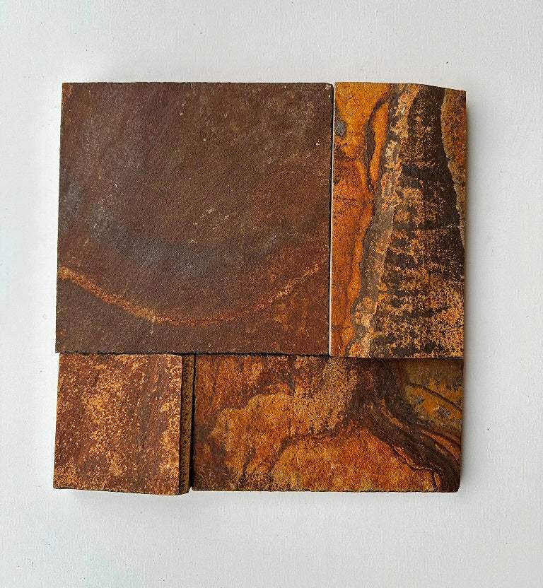NAVARO MULTICOLOR Basalt Split-face rectangles & squares, stacked glued Wall Veneer