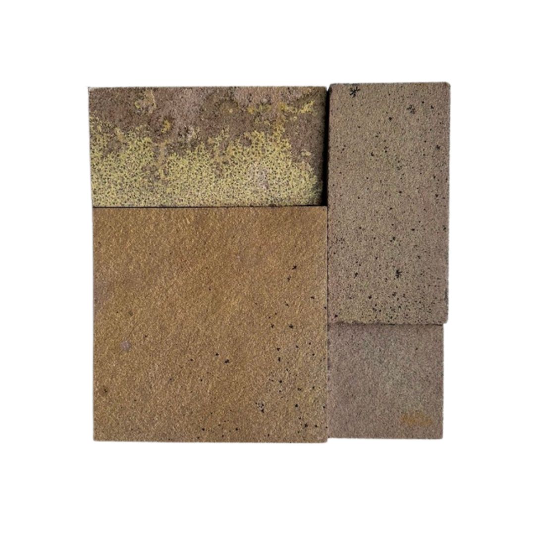 NAVARO VULCANO Basalt Split-face rectangles & squares, stacked glued Ledger Wall Veneer