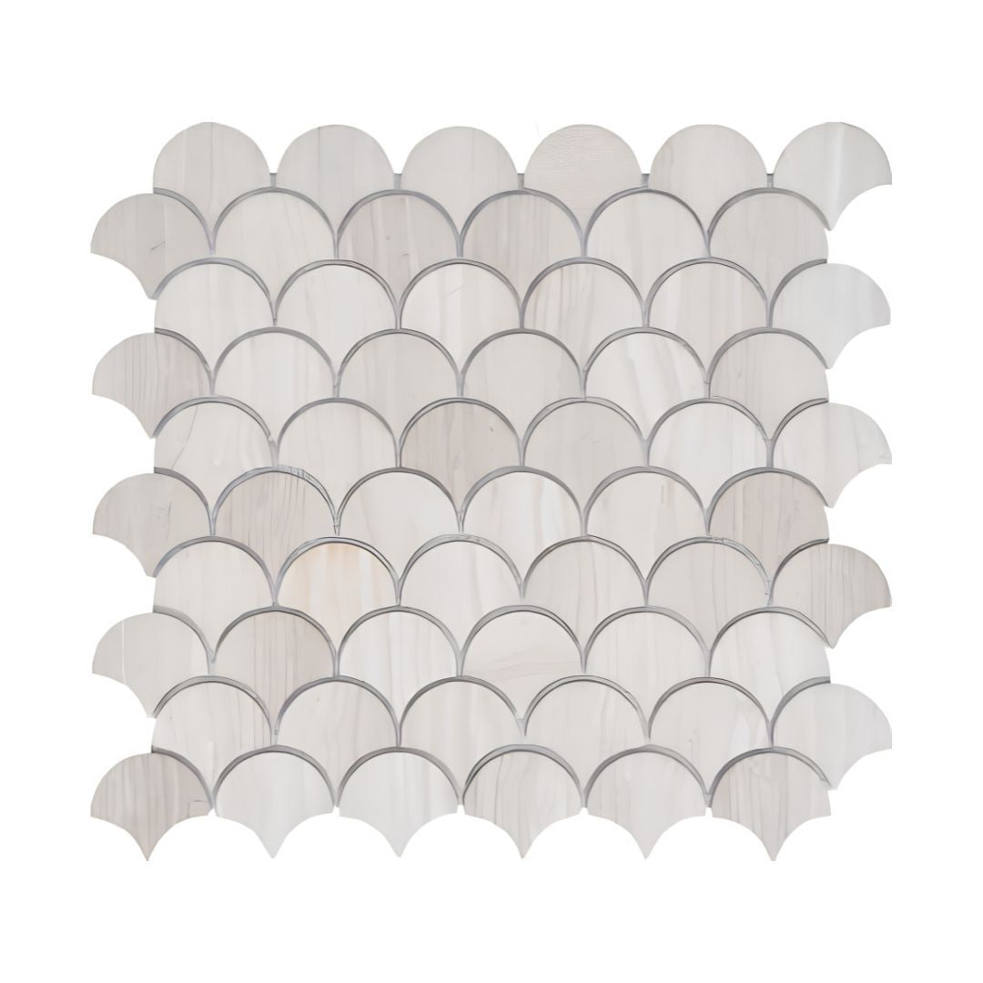 AMALFI, CORVARA FISH SCALE MOSAIC