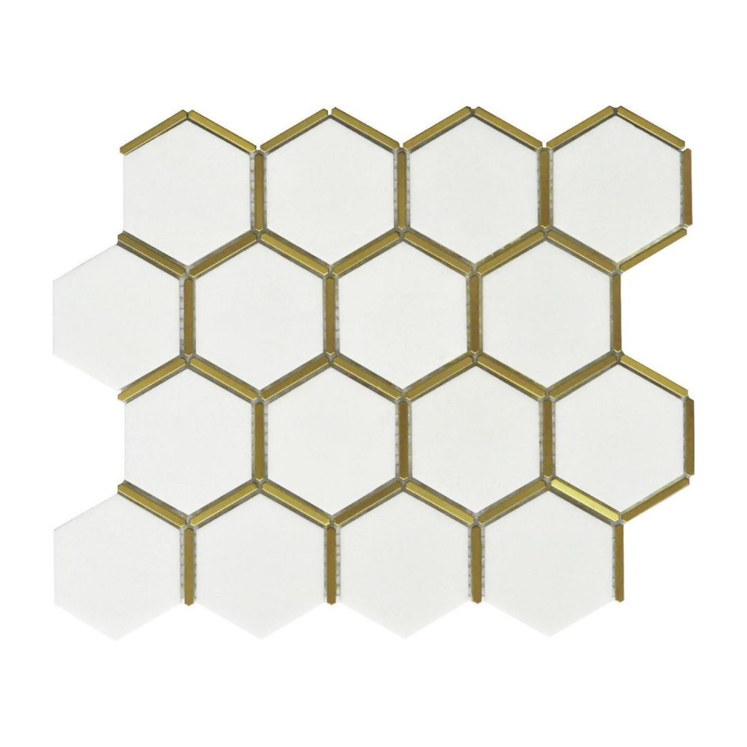 AMARANTE, ARVENA HEXAGON MOSAIC