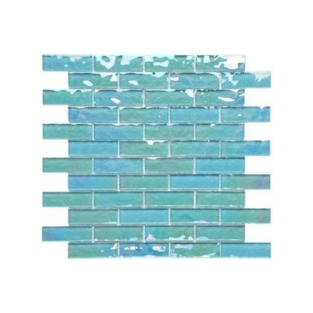 AQUAMARINE, IRIS STRAIGHT SET 2x1 OFFSET