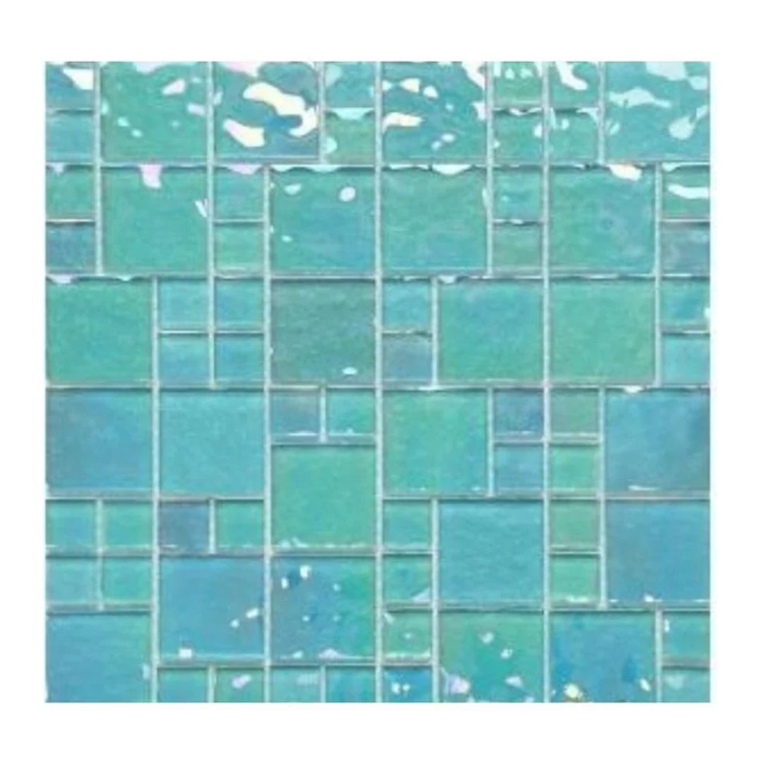 AQUAMARINE, SEA GLASS STRAIGHT SET