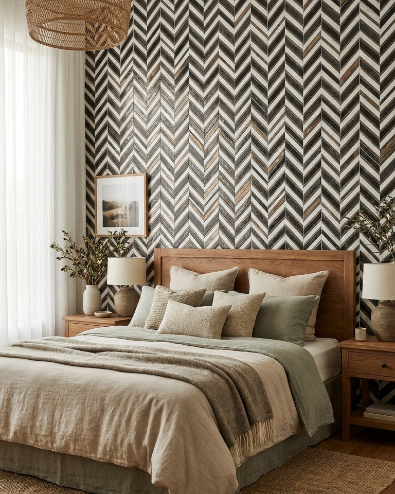 ARABESCO, VENATO CHEVRON, Mosaic - Tutta Vita