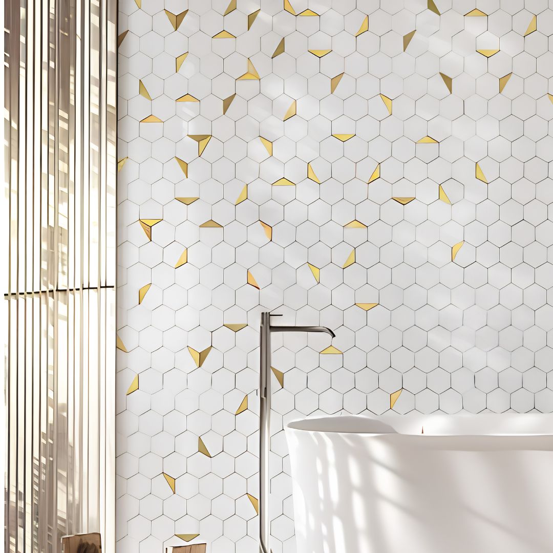 ASTREA, PATINA HEXAGON, Mosaic - Asian