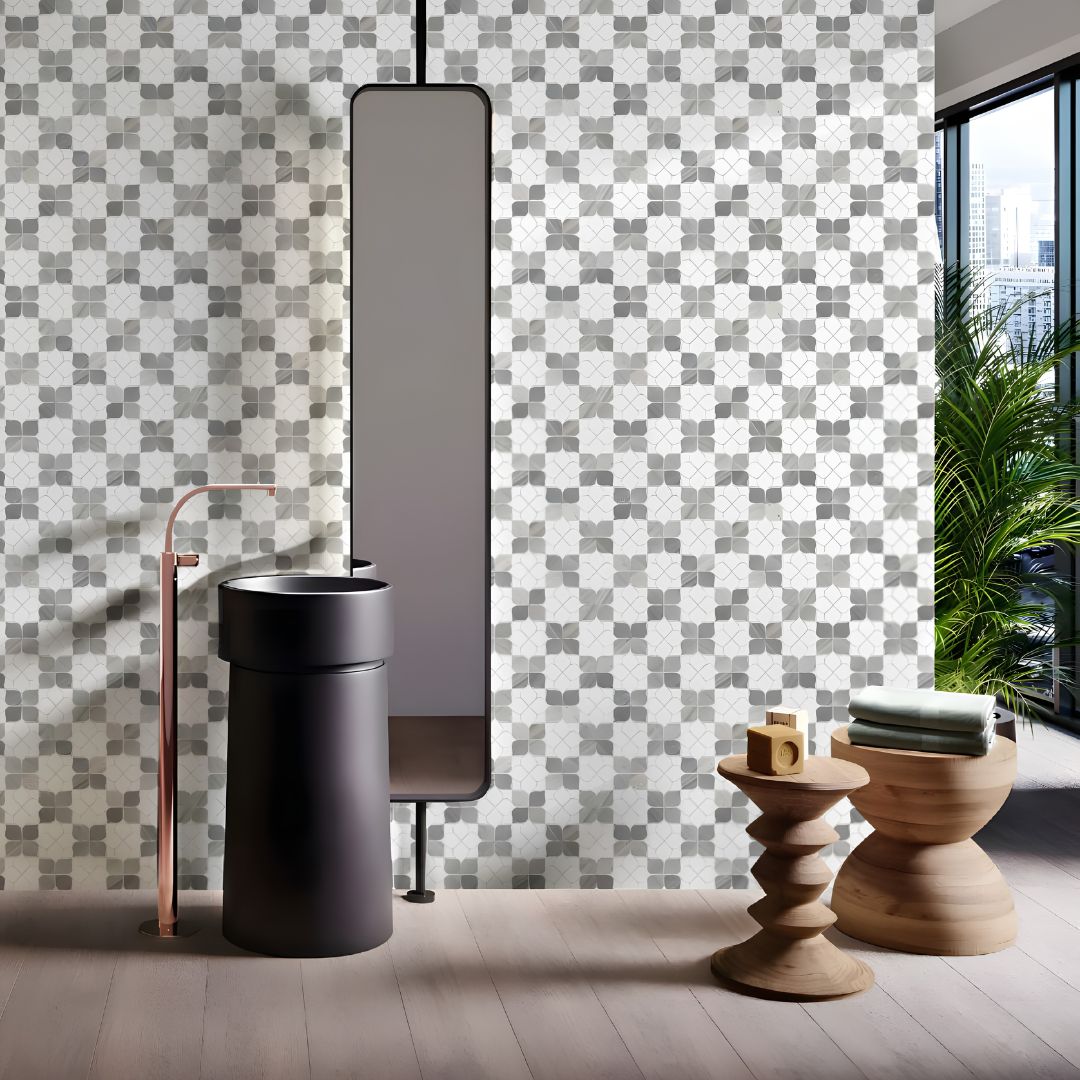 CAMPANILE, RADIANCE MIXED SIZES, Mosaic - Asian