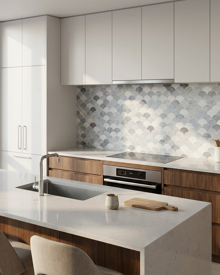 CASCADE, PETALA FISH SCALE, Mosaic - Tutta Vita