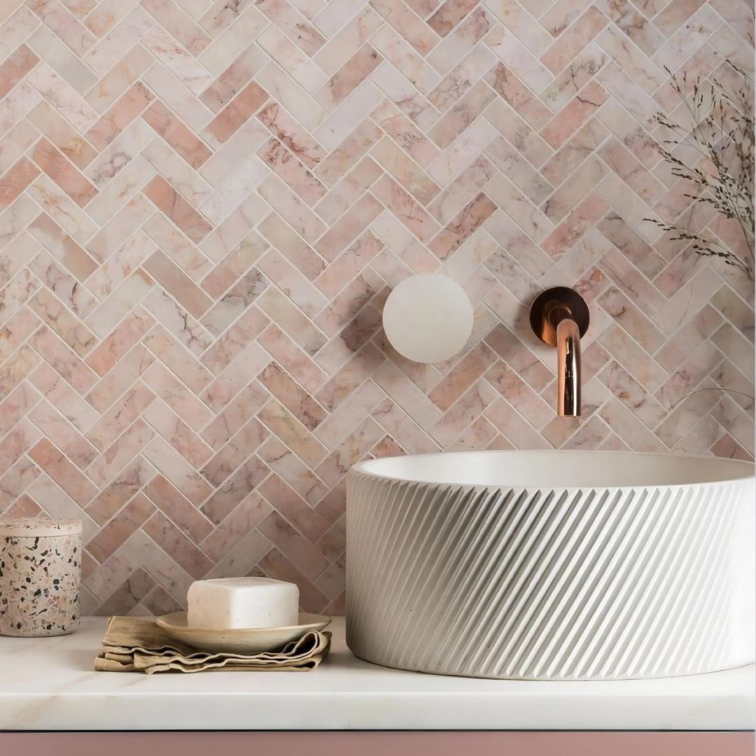 CORALINE, FINEZZA HERRINGBONE, Mosaic - Asian
