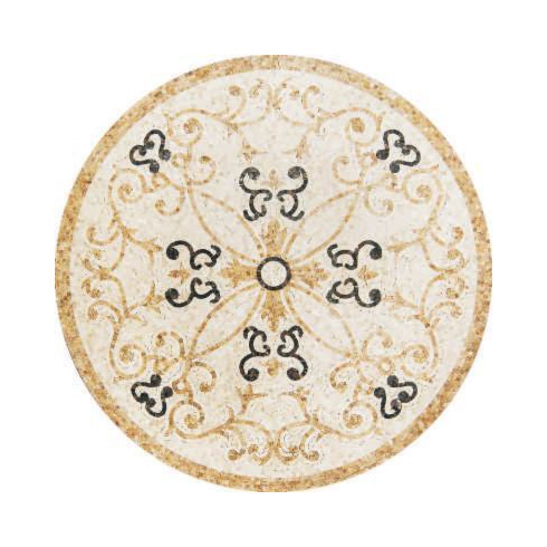 DAMASCO, ACANTO HAND-CUT MURAL, Mosaic - Asian