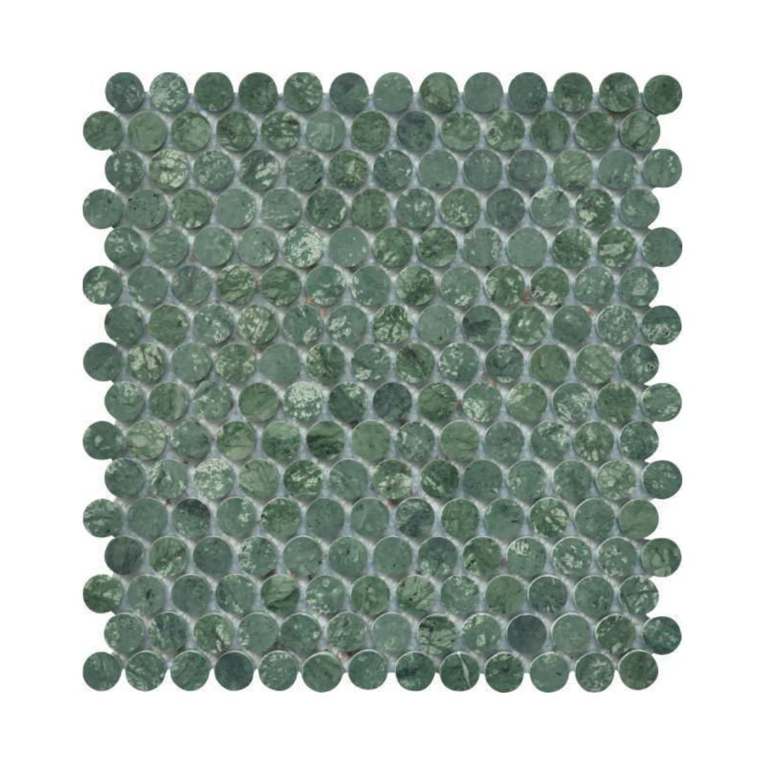 EMERALD, CADENCE PENNY ROUNDS MOSAIC