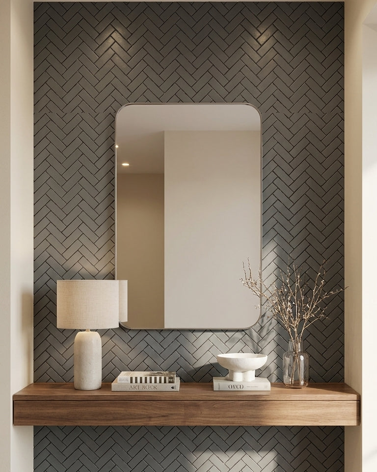 GRAPHITE, FINEZZA HERRINGBONE, Mosaic - Tutta Vita