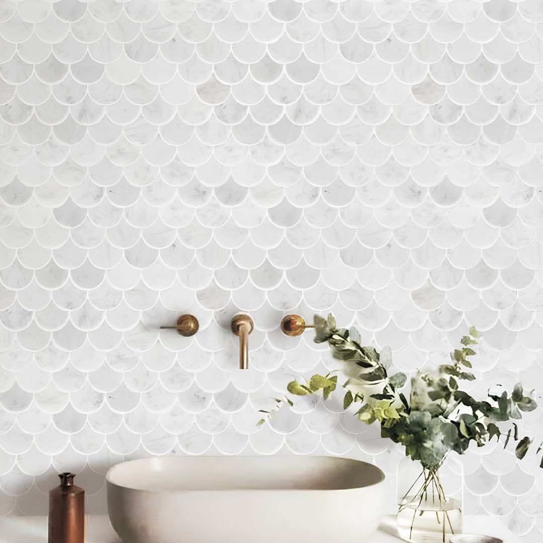 HAVEN, CORVARA FISH SCALE, Mosaic - Asian