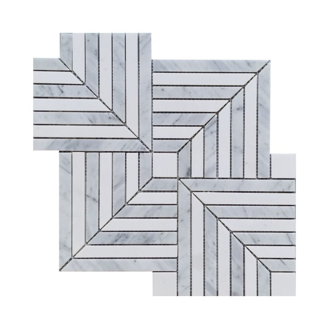 HEVEN, FRESCO MIXED SIZES MOSAIC