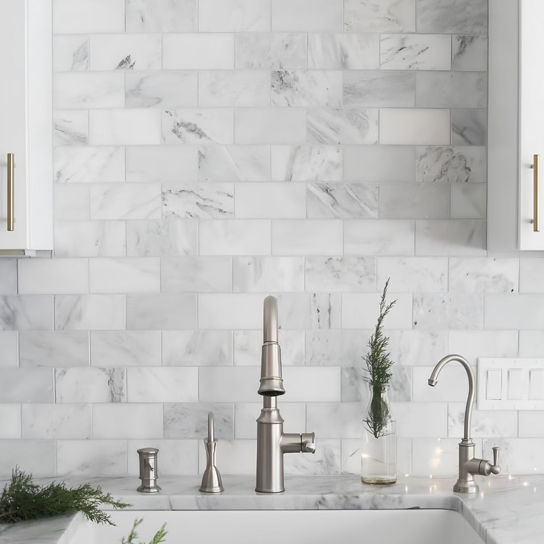 HAVEN, MUSLIN RUNNING BOND, Mosaic - Asian