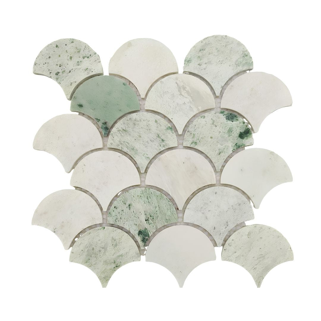 IVY, ARCADIA FISH SCALE MOSAIC