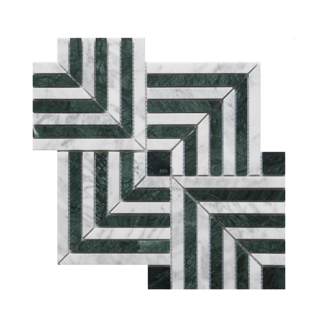 LUMINA, FRESCO MIXED SIZES MOSAIC