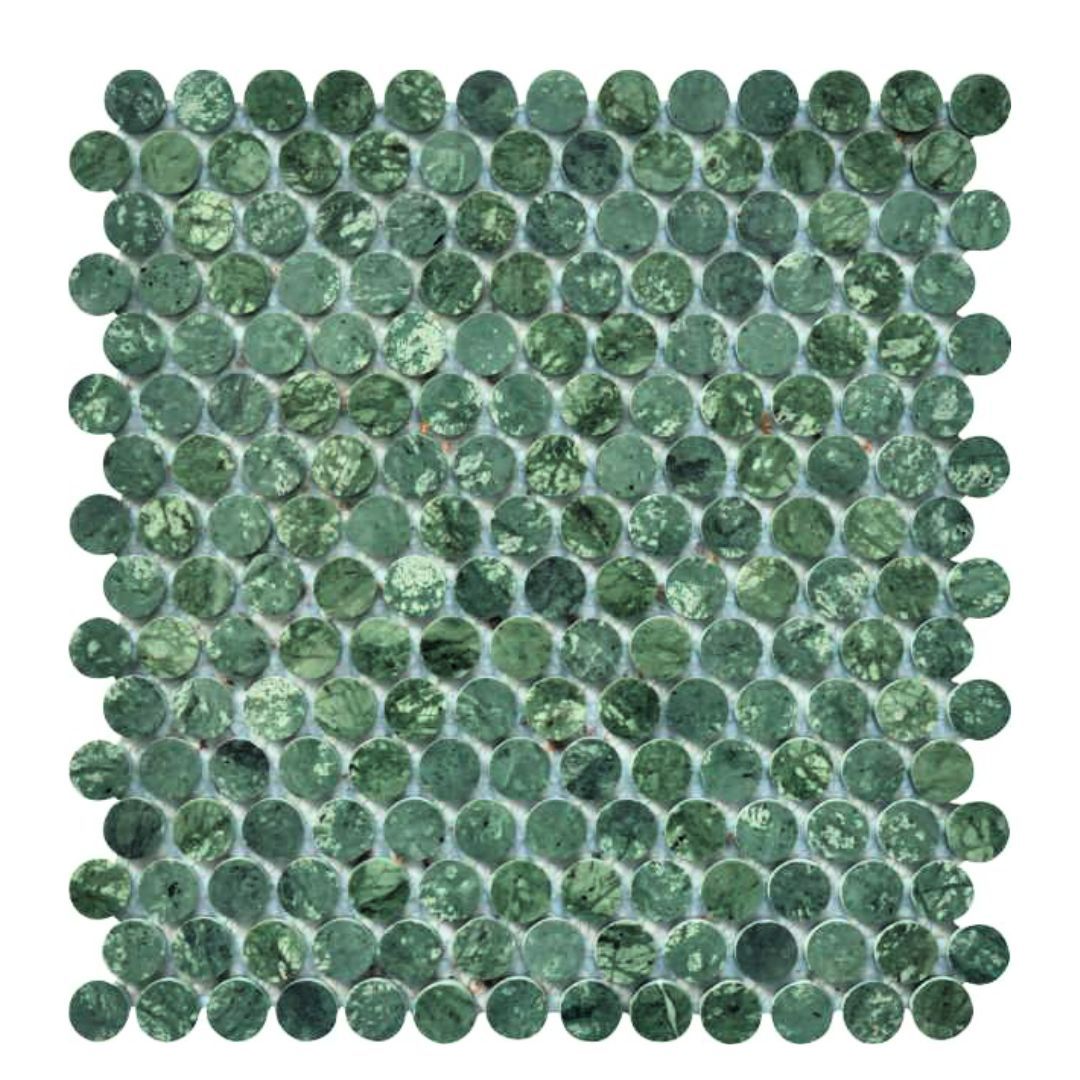EMERALD, CADENCE PENNY ROUNDS MOSAIC