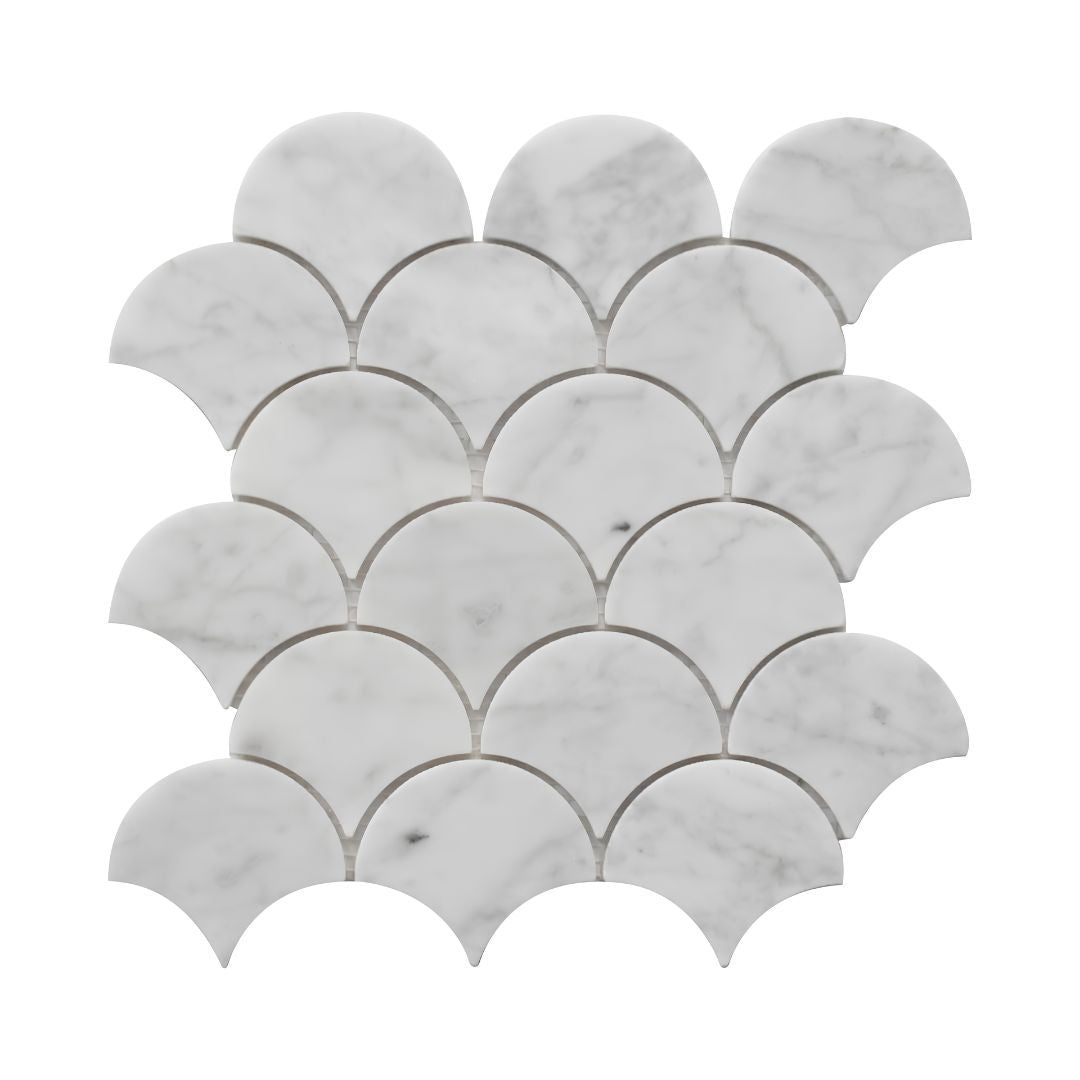 SILK, ARCADIA FISH SCALE MOSAIC