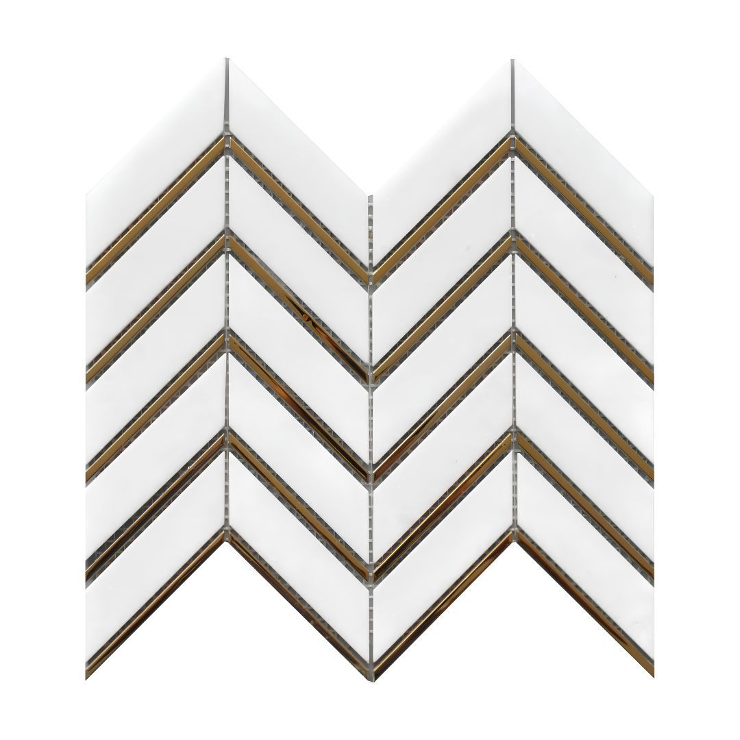 ODILE, ALLUVIA CHEVRON, Mosaic - Asian