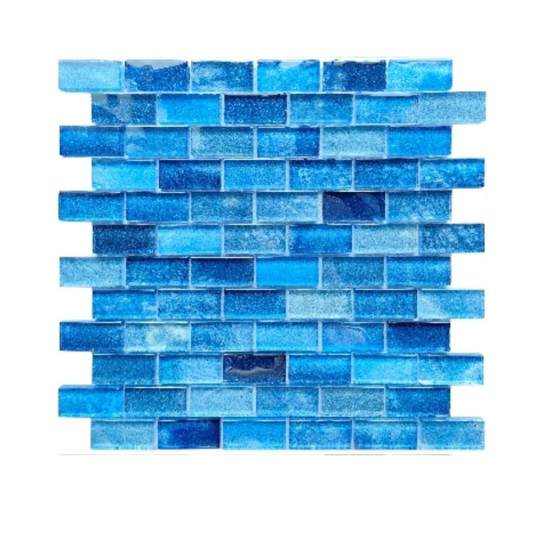 SAPPHIRE BLUE, ENSEADA STRAIGHT SET 2x1 OFFSET