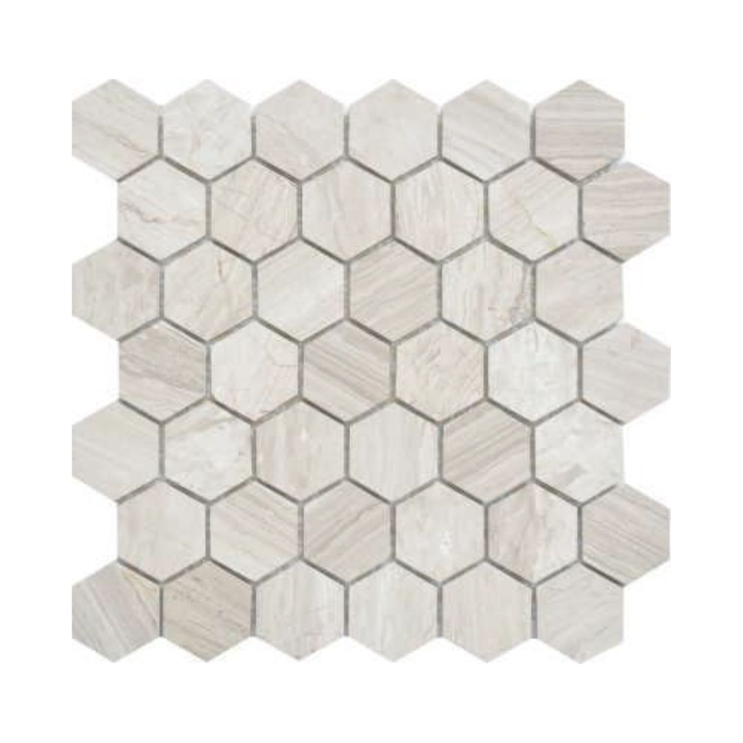 SHELL, CALISSA HEXAGON MOSAIC