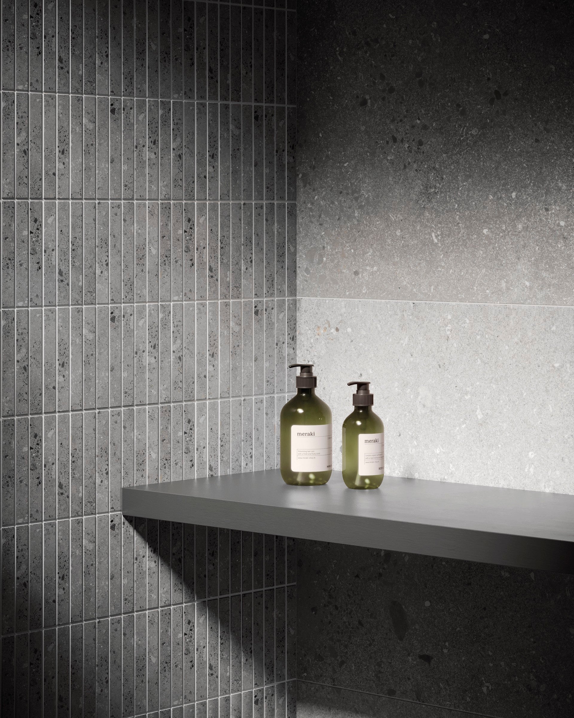 Bathroom | Lab Ash Porcelain Tile
