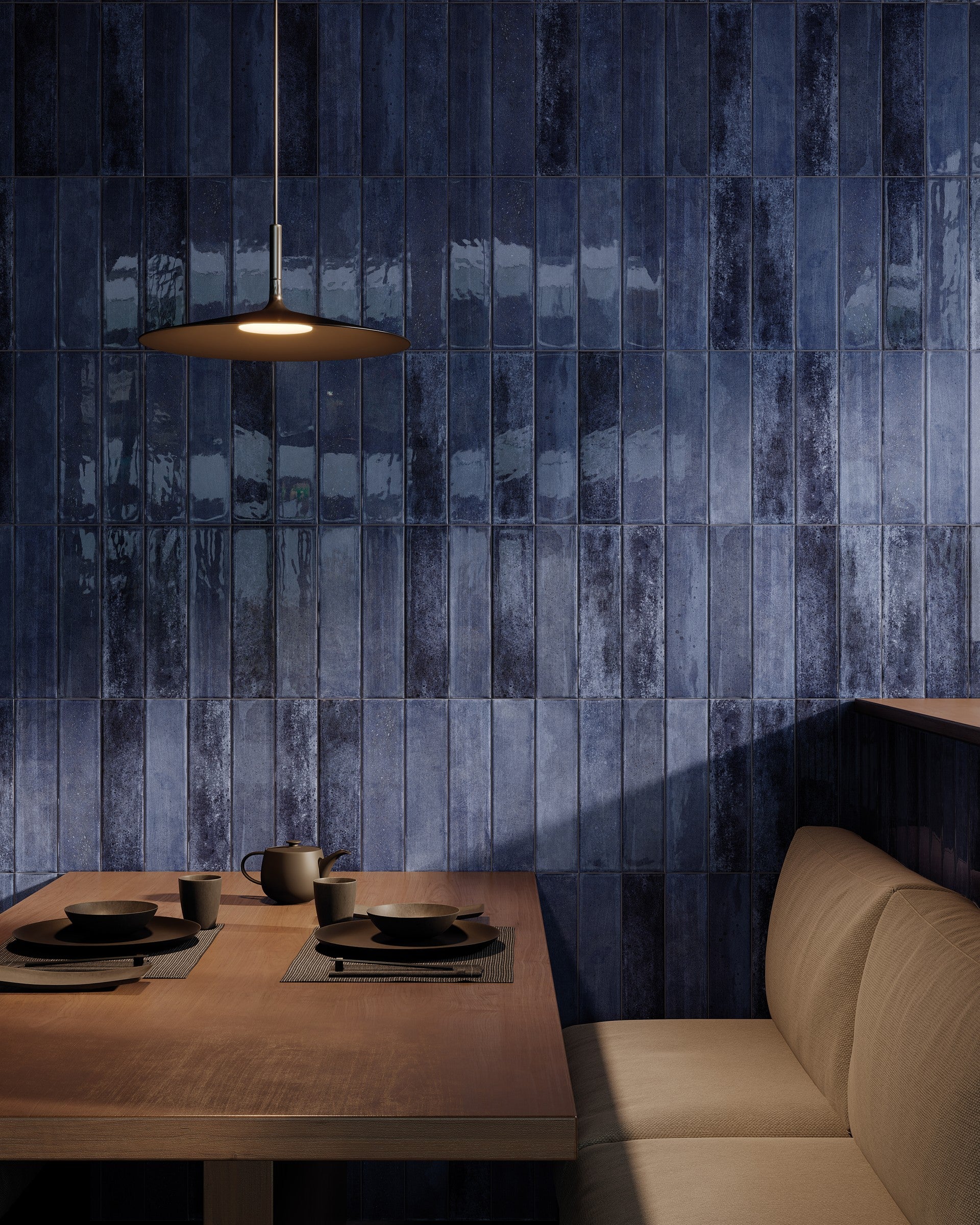 WATERCOLOR DENIM Porcelain Tile