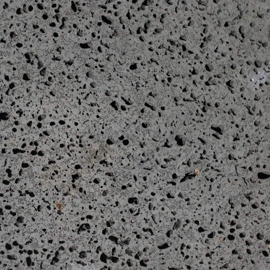 PUKA LAVA GREY - SQUARE, Basalt Saw cut - 18" x 18" x 1.5" Paver & Flagstone