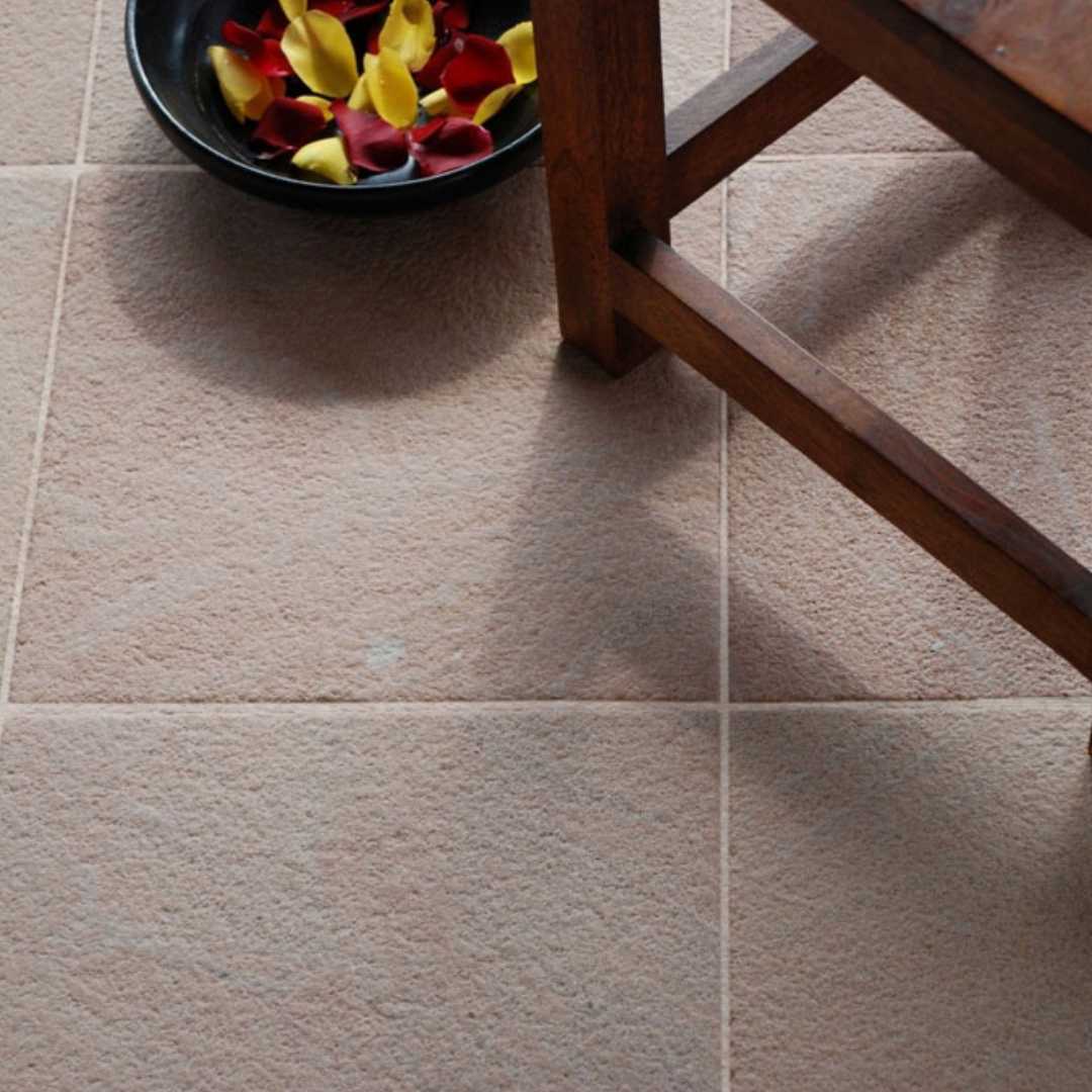 ARAVALI PINK Sandstone Velvet Tile