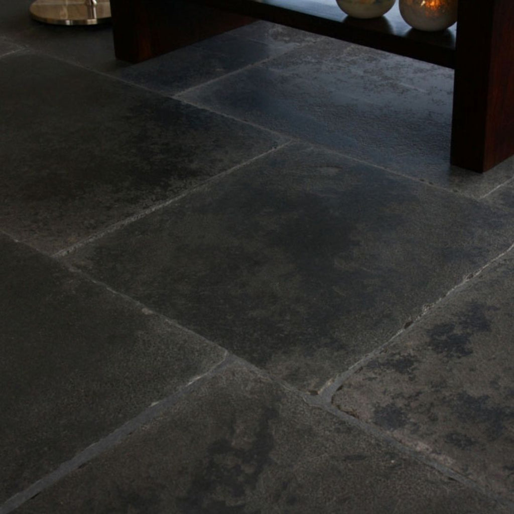 LIME BLACK Limestone Riven Tile - Hawaii Stone