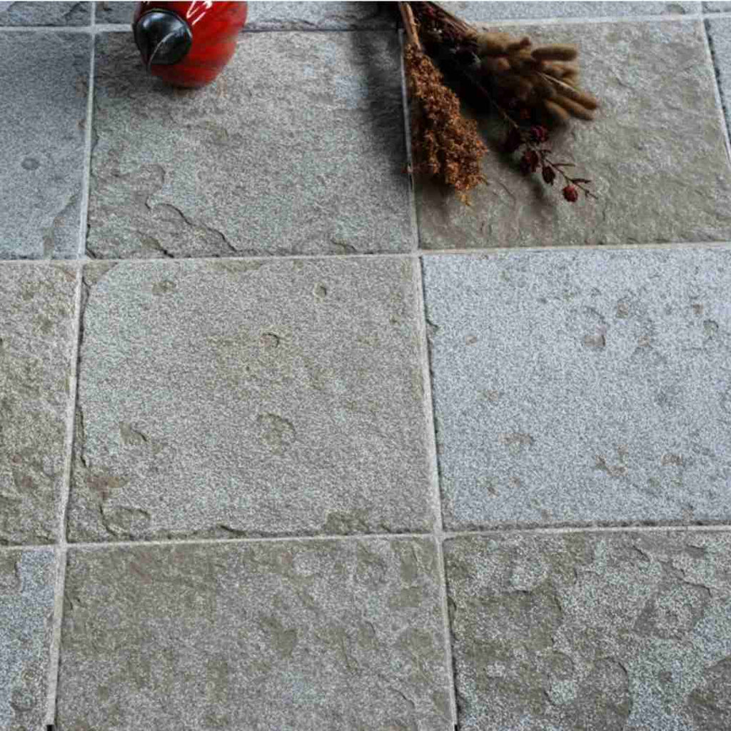 LIME YELLOW Riven Tile - Hawaii Stone
